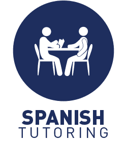 Spanish language tutoring table