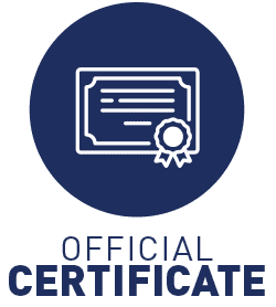 Official certificate of internship work